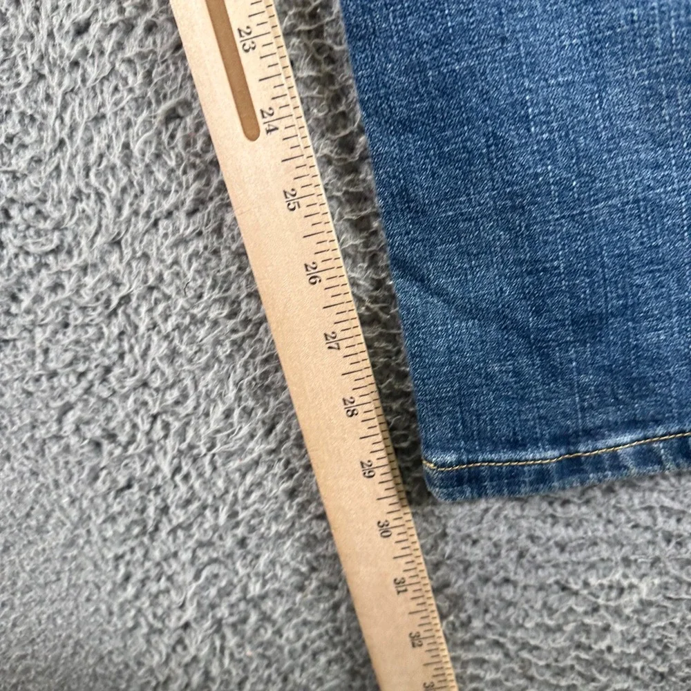 Levi's 515 Jeans‎ Womens 36x30 Blue Cotton Denim Bootcut Workwear Faded Travel